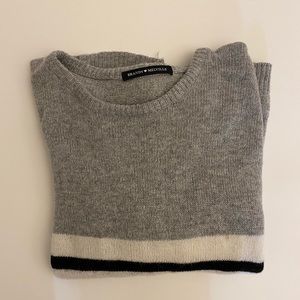 brandy melville grey sweater